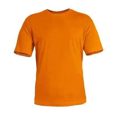 Mens Plain Blank T-shirt 100% Cotton Large U.s Sizes S-5xl • $9.80