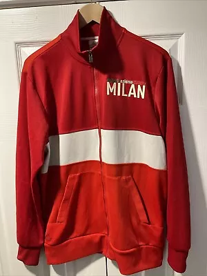 Ac Milan Italy 2017/2018 Training Football Jacket Jersey Adidas Size L Adult • £48.75