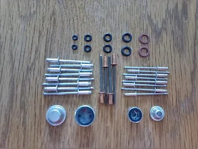 Restoration Set For Mamod TE1A SR1A. Repair Kit Rivets Hubcaps Orings Restoring  • £10.50