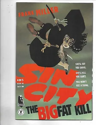 Sin City: Big Fat Kill #4 1995 9.8 NM/MINT Frank Miller Classic Dark Horse • $40