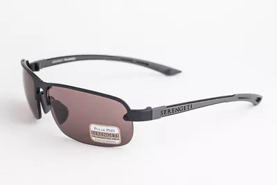 Serengeti STRATO Satin Black / Polarized Phd Sedona Sunglasses 7681 64mm • $249