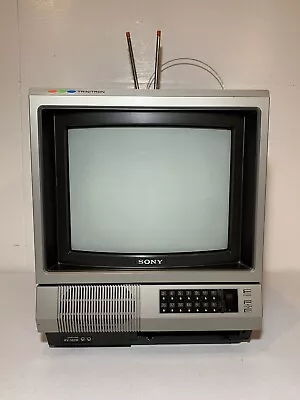 Sony Trinitron 12  Color CRT TV KV-1221R Vintage Retro Gaming TV • $129.99