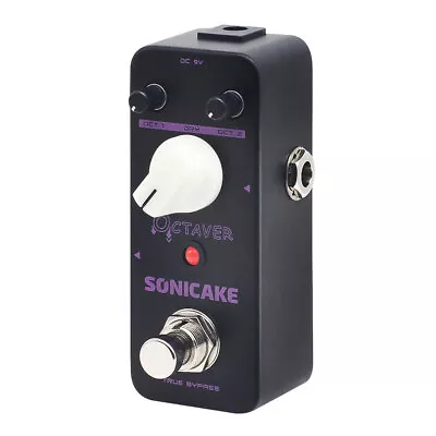 SONICAKE Octaver Analog Classic Octave Guitar Bass Effects Pedal UK • £25.39