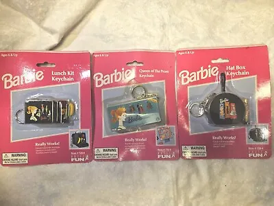 $14.99 • Buy Barbie Keychain Collection NEW NRFB FULL SET Mattel 1999