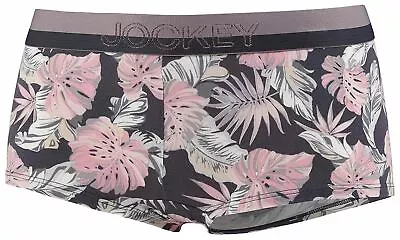 $7.43 • Buy Jockey XS Women's Underwear Boy Short Hawaiian Hideaway