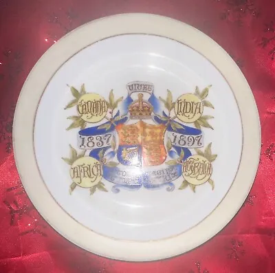 Queen Victoria 60 Year Reign Unusual Plate • $17.99