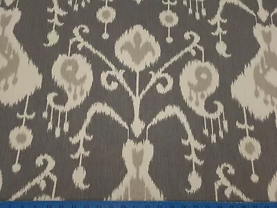 Magnolia Home JAVA PEWTER 100% Cotton Traditional Paisley Ikat Print Fabric • $9.99