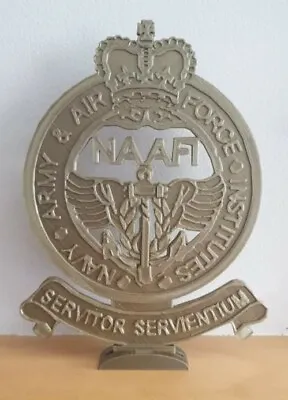 £10.99 • Buy NAAFI, Navy Army Air Force Institute Badge, Emblem, Ensignia, Memorial,