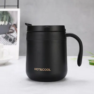 Travel Mug Stainless Steel Thermos Mug Tea Coffee Thermal Cup With Lid Insulated • £9.55