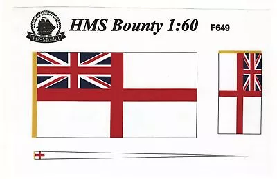 Mantua HMS Bounty 1:60 - Set Of Flags • $9