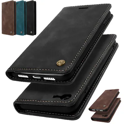 $9.86 • Buy IPhone 14 13 12 11 Pro Max XR X 8 Plus SE 2022 Leather Flip Case Wallet Cover