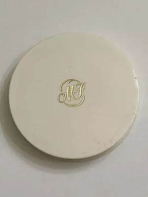 Vintage Max Factor Cream Puff Makeup  :Soft Beige Shade  C. 1970 See Description • $75