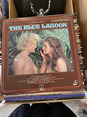 THE BLUE LAGOON Laserdisc LD GOOD CONDITION VERY RARE BROOKE SHIELDS GREAT FILM • $10