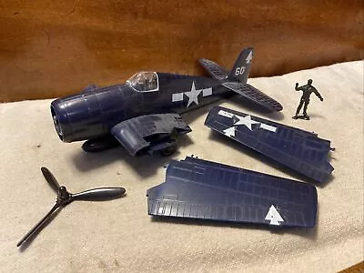 Vintage 1:48 Scale Monogram Hellcat F6f-5 Model Kit - Ready Built Parts/restore • $34