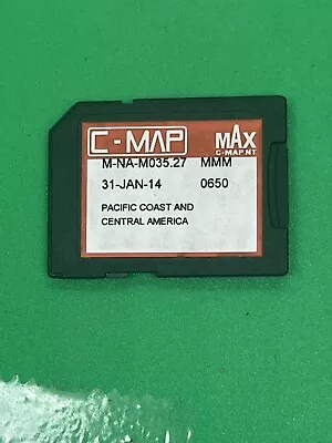 C-MAP NA-M035 MAX Wide SD-Card Chart Map US Pacific Coast And Central America • $134.95