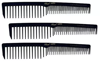 Krest Black Space Tooth Comb #6000 (3 - PACK) • $10.63
