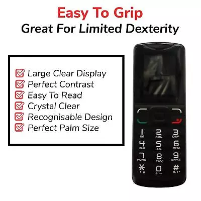 Big Button Mobile Phone Unlocked Cordless Elderly Senior Easy Use • £8.50