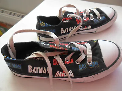 Youth Converse Low Batman Limited Edition 80th Anniversary Marvel Size UK 1 • £5.95