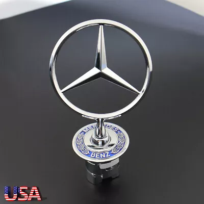 Front 3D Hood Emblem Badge Fit For Mercedes-Benz C230 C280 CLK320 E300 E500 S500 • $14.96