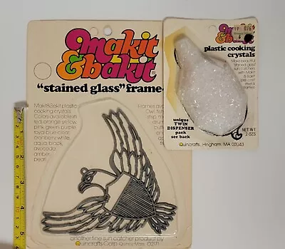 Vtg Makit & Bakit EAGLE Frame-Up With 2 Oz Plastic Cooking Baking Crystals • $19.99