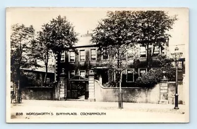 RPPC Wordsworth's Birthplace Cockermouth Cumbria UK Postcard • £6.73