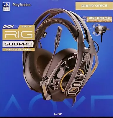 Plantronics Gear Up RIG 500 Pro HS Gaming Headphones For PS4 • $99.99
