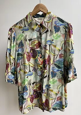 Gorman X Rebekah Callaghan  Crayon Garden Shirt Size 10 • $45