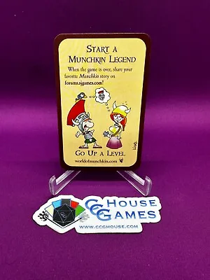 Munchkin Promo Card Start A Munchkin Legend Steve Jackson Games *CCGHouse* • $9.99