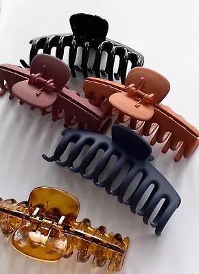 £3.29 • Buy Fashion Women Plastic Claw Hair Clip Headwear Accessories Size 11.5cm X 6 Cm