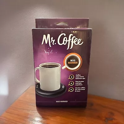 Mr. Coffee Mug Warmer Cup Electrical Warm Plate Coffee Coco Tea Hot Drinks NEW • $12.99