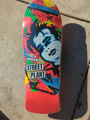 2020 Street Plant X Mark Gonzales  11.25 Inch Jumbo Skateboard Deck Rare Red  • $199
