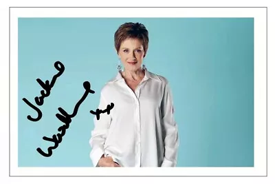 JACKIE WOODBURNE Signed Autograph PHOTO Gift Print NEIGHBOURS Susan Kennedy • £3.79