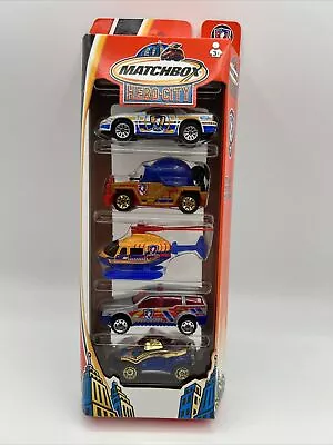 Matchbox Hero City 5-pack. Police Vehicles Die Cast 1:64. 2003 • $15