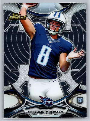 Marcus Mariota 2015 Topps Finest Rookie Card RC #20 Tennessee Titans • $0.99