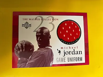 DA73778 1999 UD Master Collection Michael Jordan #MJGU1 Game Used Jersey • $899.99