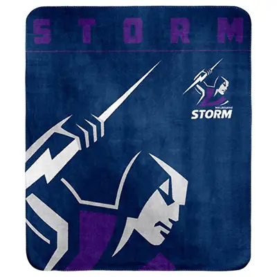 Melbourne Storm Polar Fleece Throw • £20.04