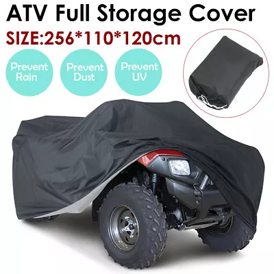 XXXL ATV Cover Quad Bike Storage Outdoor Dust UV Universal For 4 Wheeler Protect • $37.89