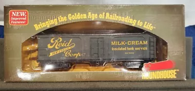 HO Scale ROUNDHOUSE 84611 Reid Ice Cream 40'  Wood Milk Car RICX-104 N.O.S. • $29.95