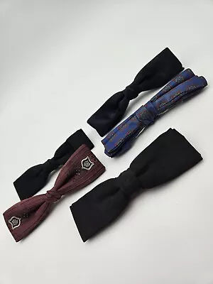 Clip On Bow Ties Beau Clip Royal Ormond N.Y.C. Lot Of 5 Vintage Rust Resistant  • $19.99