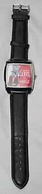 Elvis Presley Watch Coca-Cola With Coin Bundle Lot Black White Pink Band New • $24.99