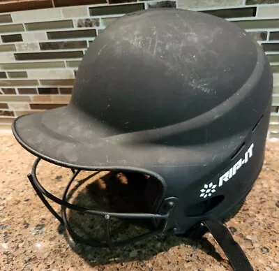 RIP-IT Softball Helmet - M/L 6 1/2 - 7 3/8 Matte Black • $25