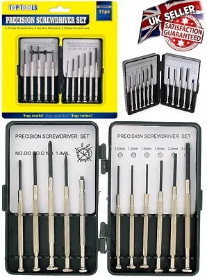 11pc Micro Precision Jewellers Screwdriver Socket Set • £3.39