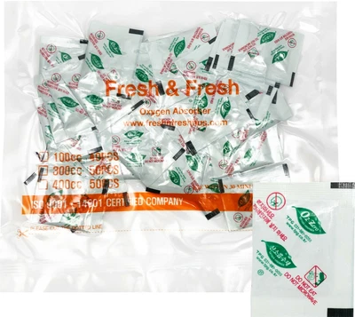 $7.99 • Buy Fresh & Fresh (40 Packet) Premium Oxygen Absorbers 100 CC- (1 Bag Of 40 Packet)