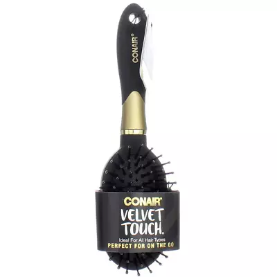 Velvet Touch Travel Hairbrush Hairbrush For Men And Women Cushion Base Everyda • $5.95