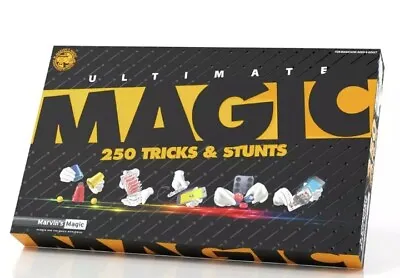 Marvin's Magic Ultimate 250 Tricks & Illusions Stunts Set Dice Card Set • £12.99