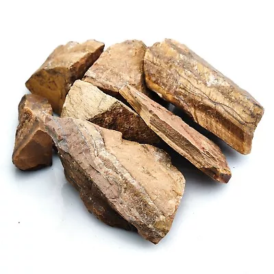 £2.49 • Buy Rough Gold Tigers Eye Natural Raw Crystal Mineral Rock Healing Stone 3-7cm
