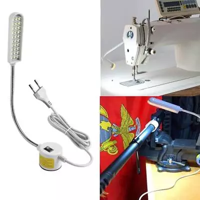 30 LED Gooseneck Sewing Machine Light Working Lamp With Magnetic Base US/EU Plus • $11.99