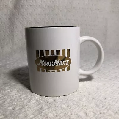 Gold Coffee Cup MoorMan's White Ceramic Mug Pork Quality Assurance Partner • $25.23