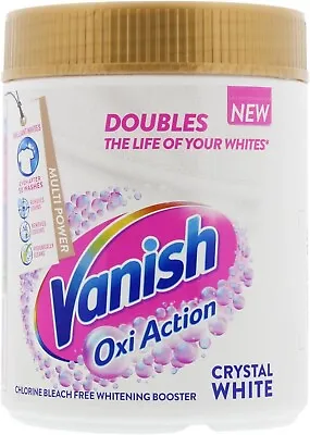 Vanish Gold Oxi Action Laundry Booster And Stain Remover Powder For Whites 1Kg • £9.99