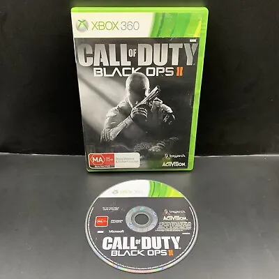 Call Of Duty Black Ops 2 II COD BO2 Xbox 360 PAL Free Postage • $33.24